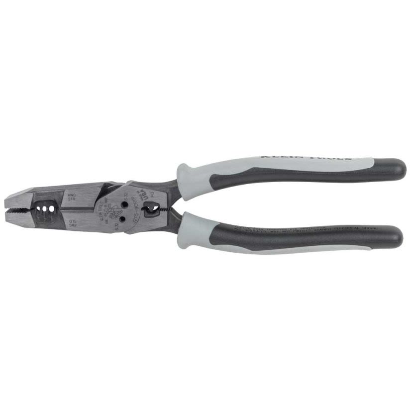 Klein J2159CRTP Hybrid Plier, 1.154 in W x 2.04 in L x 0.6 in T Jaw, Wide Jaw Surface, 8.981 in OAL